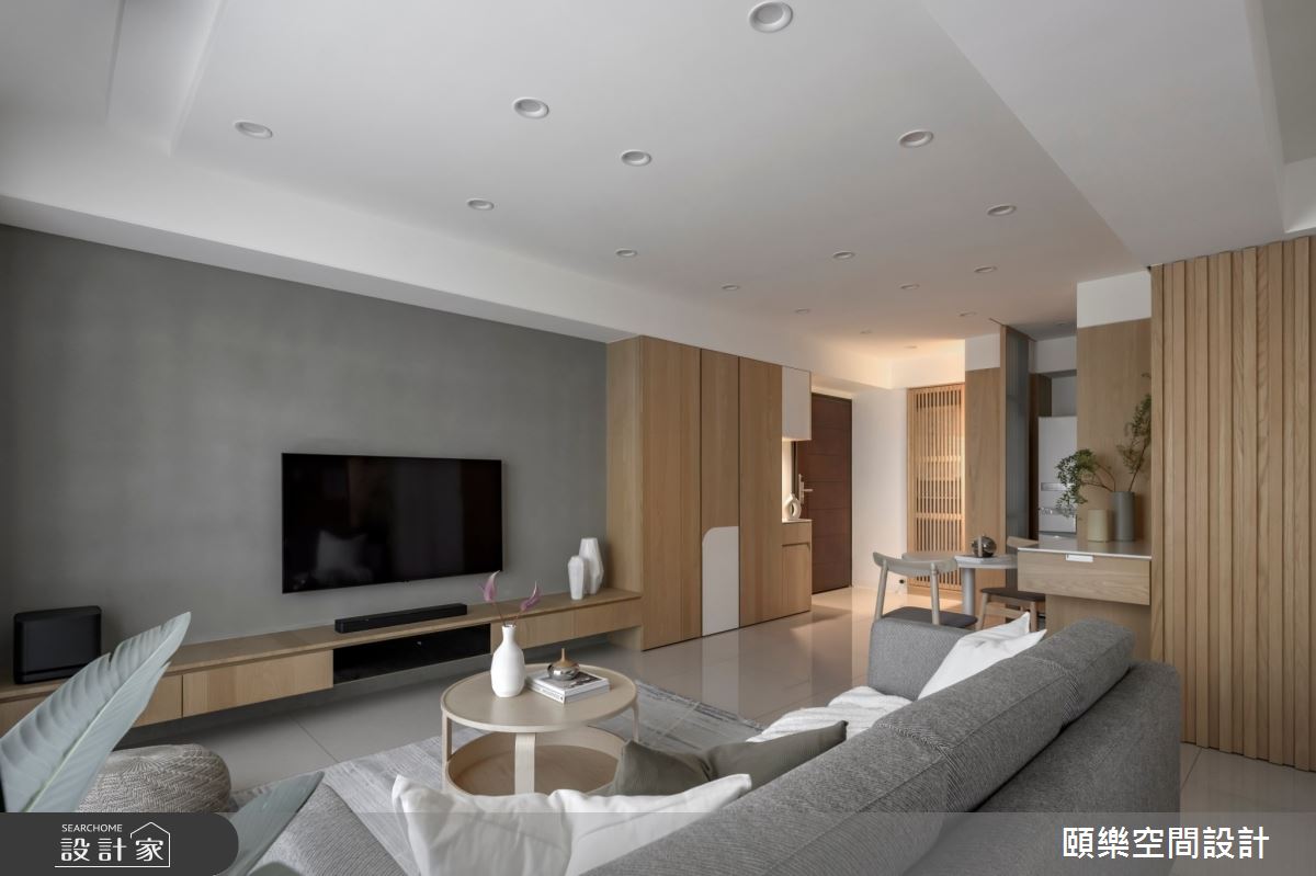 30坪預售屋＿日式無印風玄關客廳餐廳案例圖片＿頤樂空間設計有限公司＿頤樂_21之4