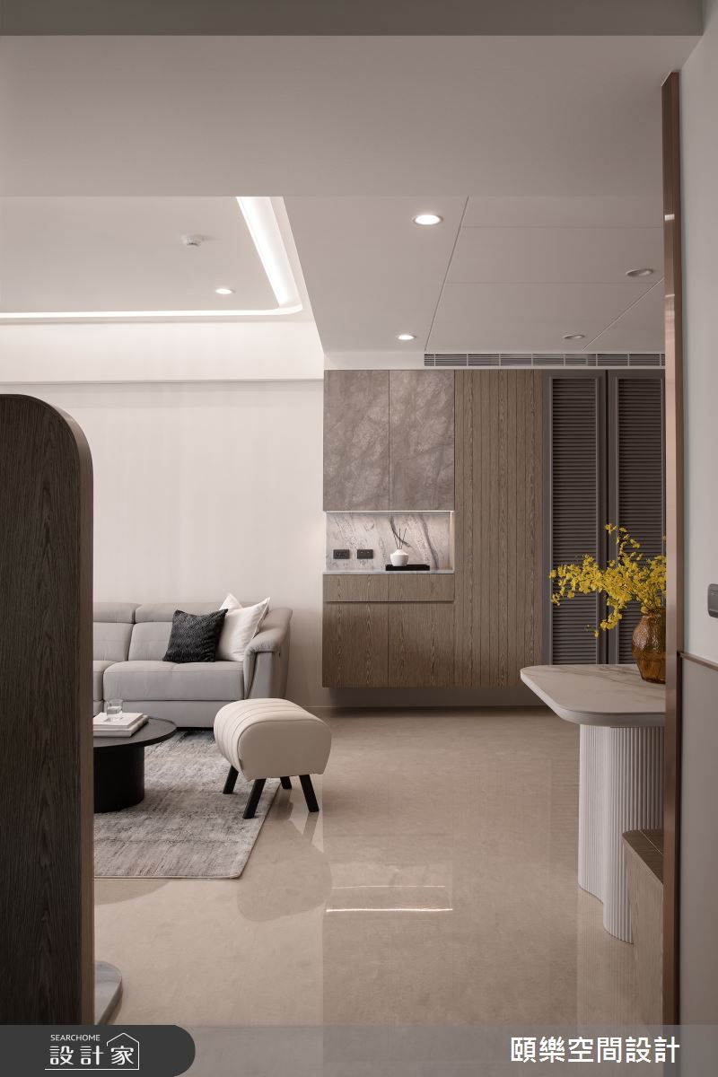 45坪預售屋＿奢華風客廳餐廳案例圖片＿頤樂空間設計有限公司＿頤樂_24之4