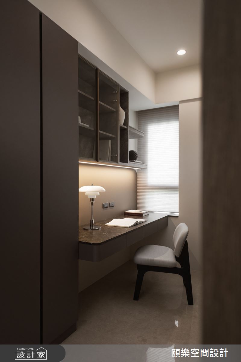 45坪預售屋＿奢華風書房工作區案例圖片＿頤樂空間設計有限公司＿頤樂_24之11