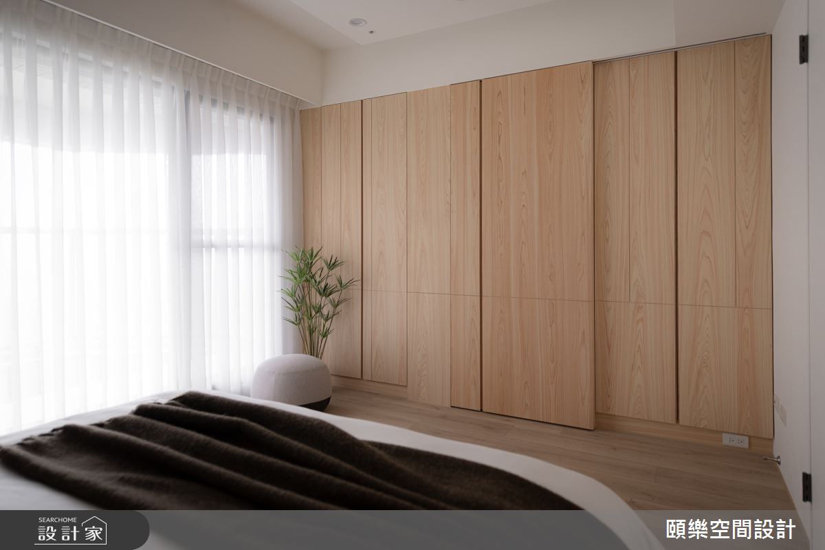 45坪預售屋＿簡約風臥室案例圖片＿頤樂空間設計有限公司＿頤樂_25之15