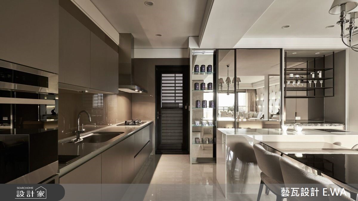 96坪新成屋(5年以下)＿現代風廚房案例圖片＿藝瓦室內設計＿藝瓦_01之7