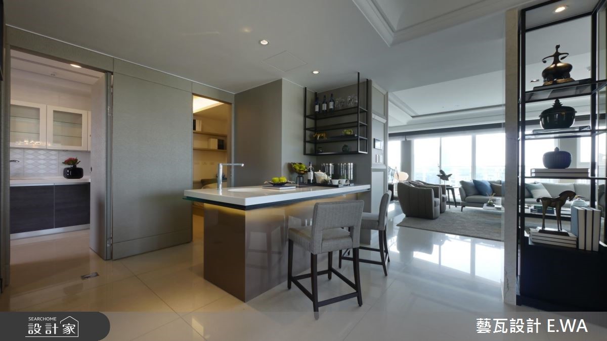 137坪新成屋(5年以下)＿現代風吧檯案例圖片＿藝瓦室內設計＿藝瓦_03之12