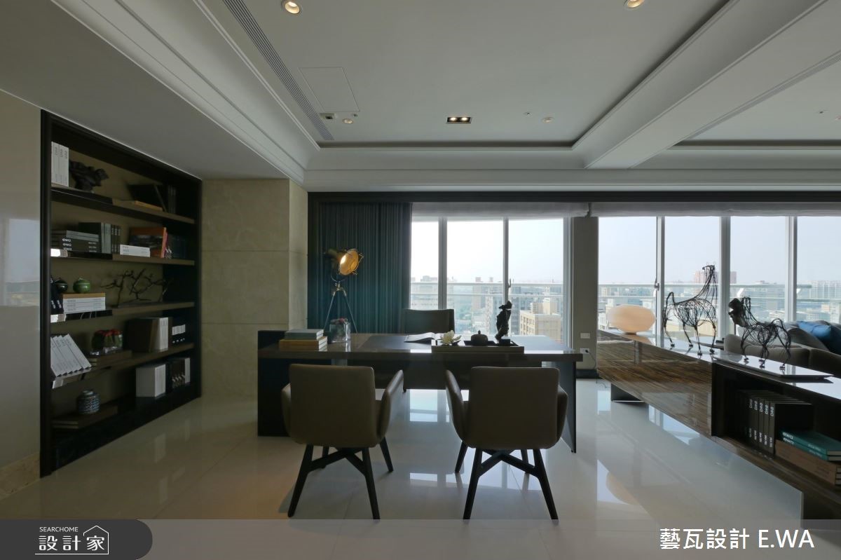 137坪新成屋(5年以下)＿現代風書房案例圖片＿藝瓦室內設計＿藝瓦_03之5