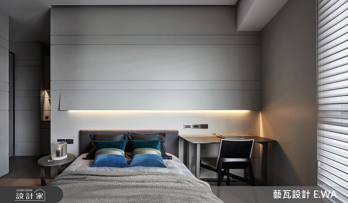 80坪新成屋(5年以下)＿現代風臥室客房案例圖片＿藝瓦室內設計＿藝瓦_05之11