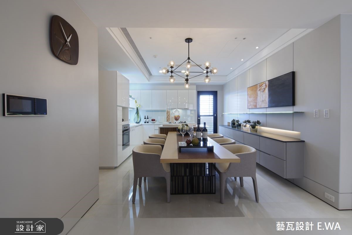 66坪新成屋(5年以下)＿簡約風餐廳廚房案例圖片＿藝瓦室內設計＿藝瓦_07之10