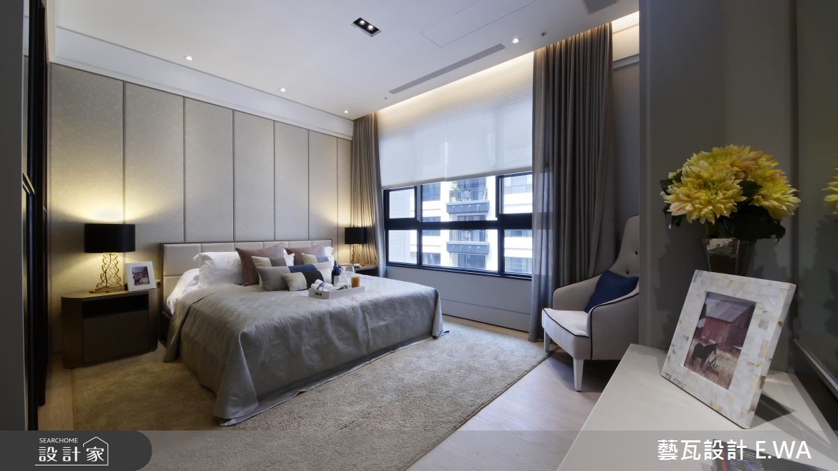 66坪新成屋(5年以下)＿簡約風臥室客房案例圖片＿藝瓦室內設計＿藝瓦_07之12