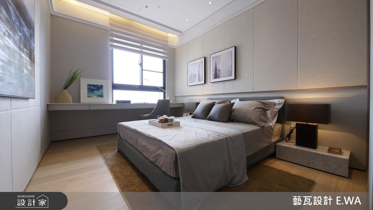 66坪新成屋(5年以下)＿簡約風臥室客房案例圖片＿藝瓦室內設計＿藝瓦_07之17