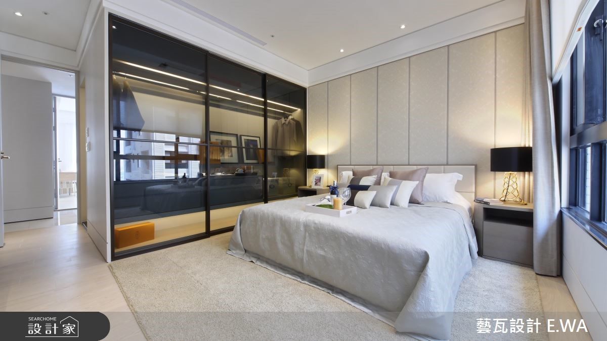 66坪新成屋(5年以下)＿簡約風臥室客房案例圖片＿藝瓦室內設計＿藝瓦_07之15
