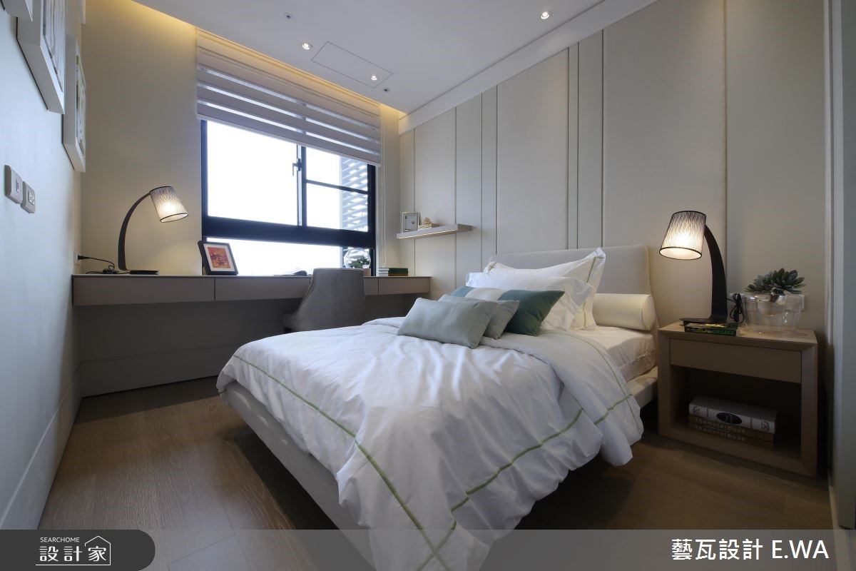 80坪新成屋(5年以下)＿簡約風臥室客房案例圖片＿藝瓦室內設計＿藝瓦_08之18