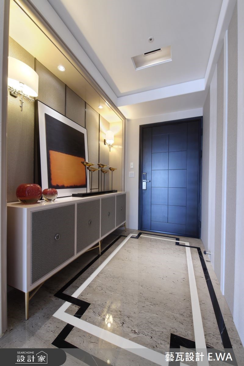80坪新成屋(5年以下)＿簡約風玄關案例圖片＿藝瓦室內設計＿藝瓦_08之3