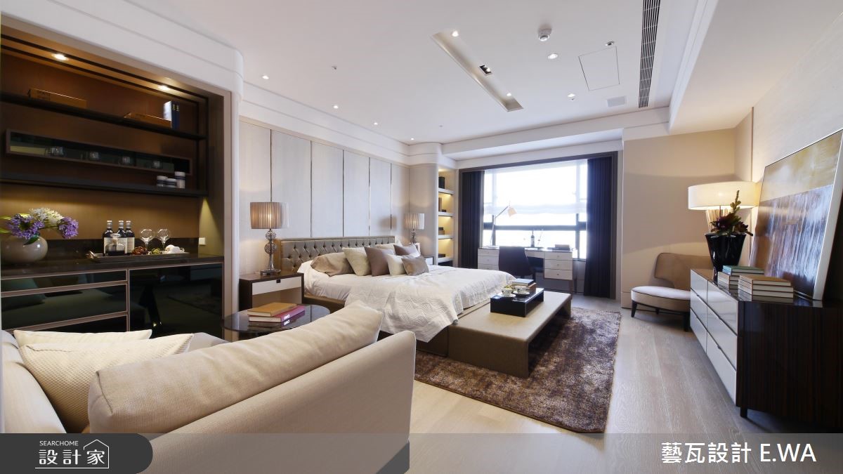 80坪新成屋(5年以下)＿簡約風臥室客房案例圖片＿藝瓦室內設計＿藝瓦_08之11