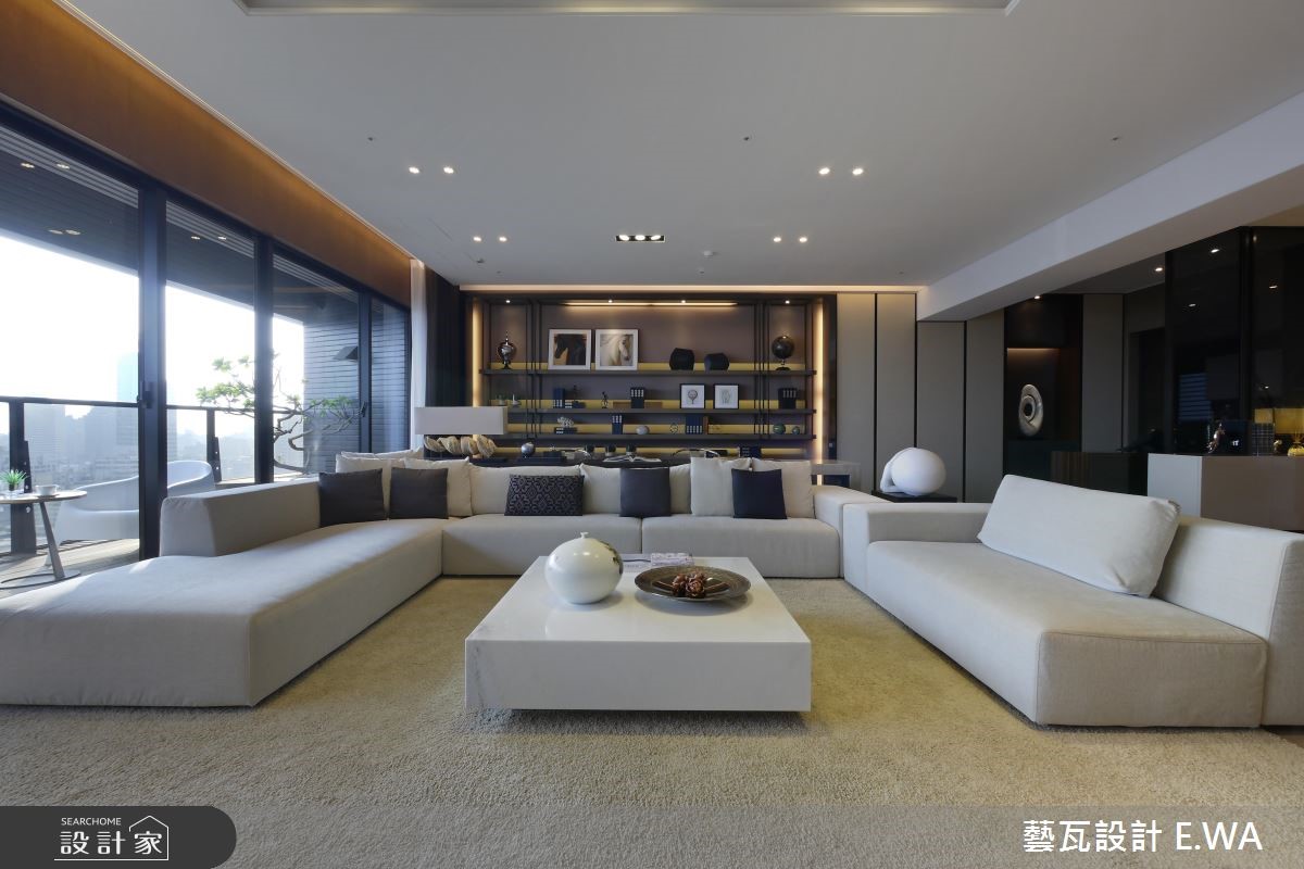 108坪新成屋(5年以下)＿現代風客廳案例圖片＿藝瓦室內設計＿藝瓦_09之9
