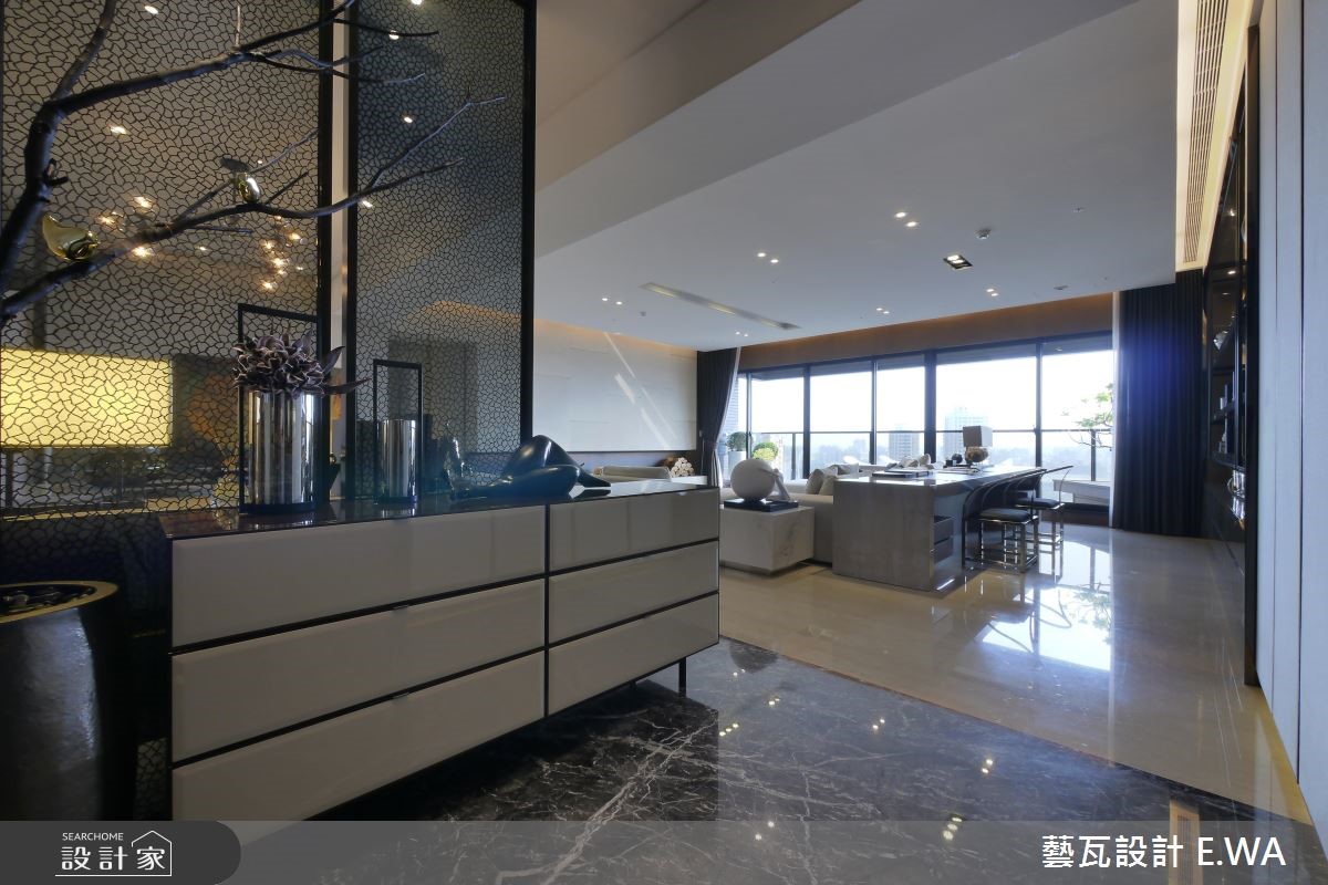 108坪新成屋(5年以下)＿現代風玄關案例圖片＿藝瓦室內設計＿藝瓦_09之1