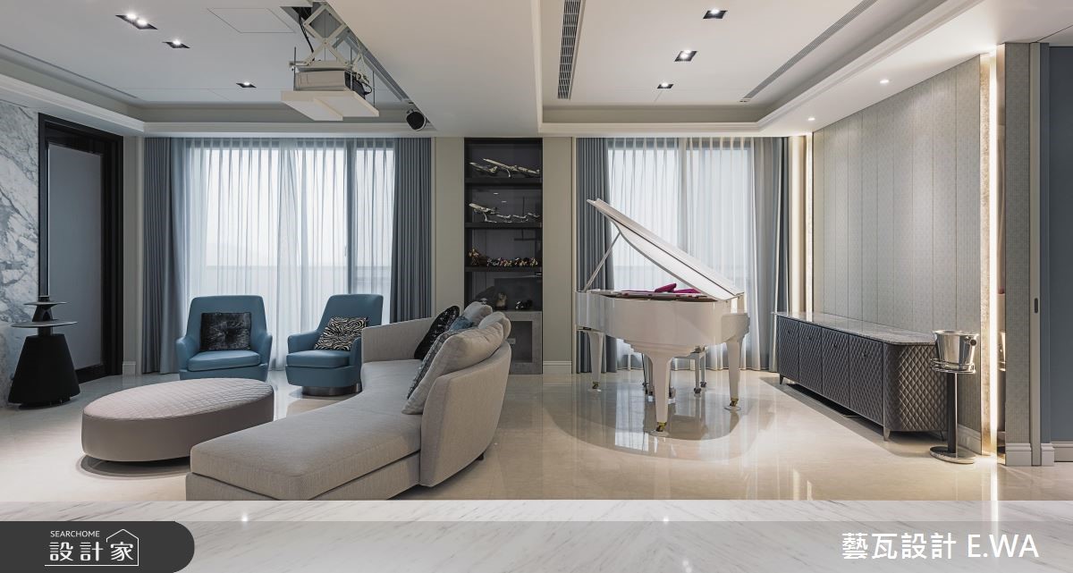 180坪新成屋(5年以下)＿現代風客廳案例圖片＿藝瓦室內設計＿藝瓦_11之1