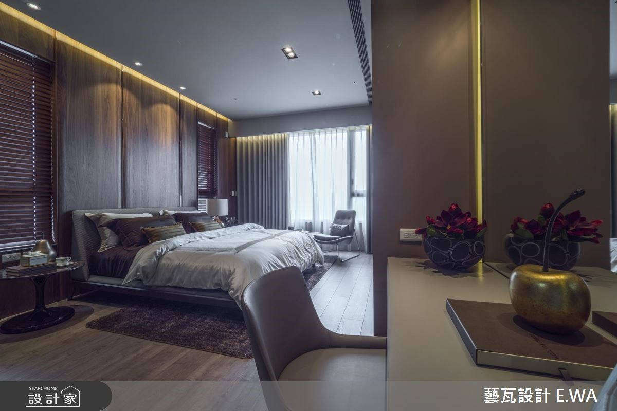 80坪新成屋(5年以下)＿現代風臥室案例圖片＿藝瓦室內設計＿藝瓦_12之23