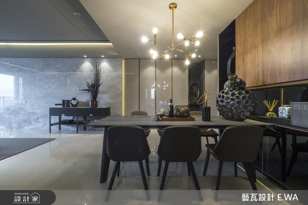 80坪新成屋(5年以下)＿現代風餐廳案例圖片＿藝瓦室內設計＿藝瓦_12之11