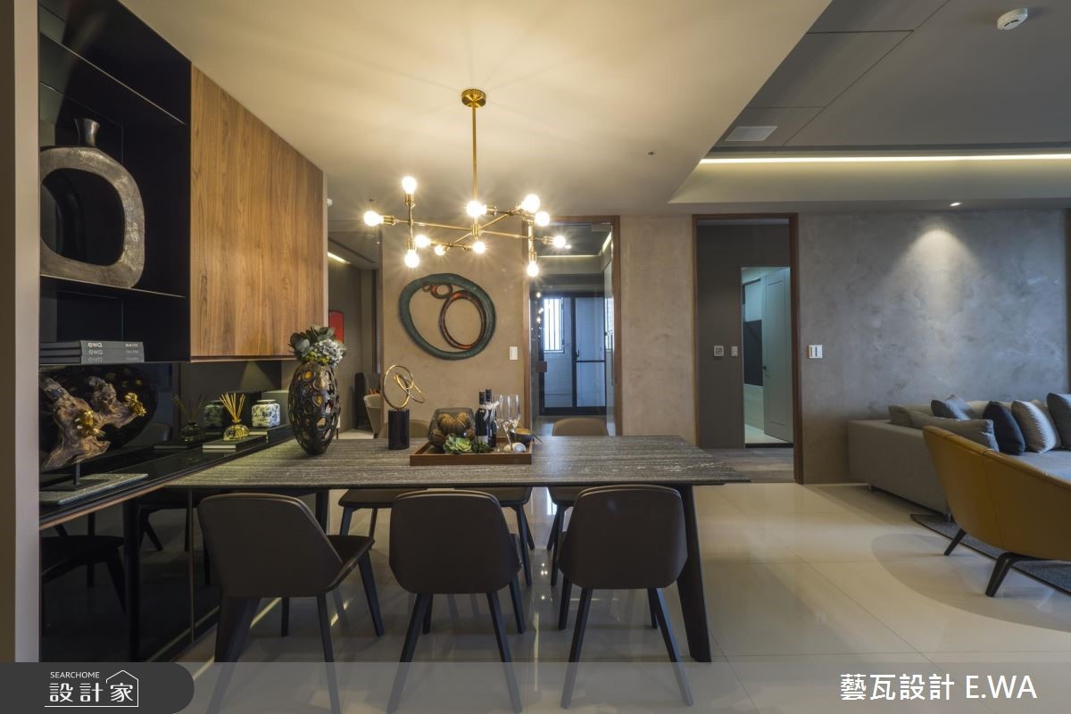 80坪新成屋(5年以下)＿現代風餐廳案例圖片＿藝瓦室內設計＿藝瓦_12之10