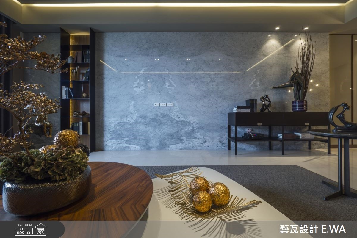 80坪新成屋(5年以下)＿現代風客廳案例圖片＿藝瓦室內設計＿藝瓦_12之6