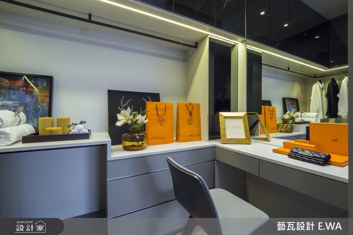 80坪新成屋(5年以下)＿現代風更衣間案例圖片＿藝瓦室內設計＿藝瓦_12之20