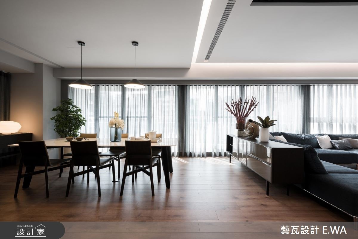135坪新成屋(5年以下)＿現代風客廳餐廳案例圖片＿藝瓦室內設計＿藝瓦_13之2