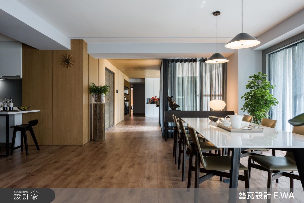 135坪新成屋(5年以下)＿現代風餐廳走廊案例圖片＿藝瓦室內設計＿藝瓦_13之3