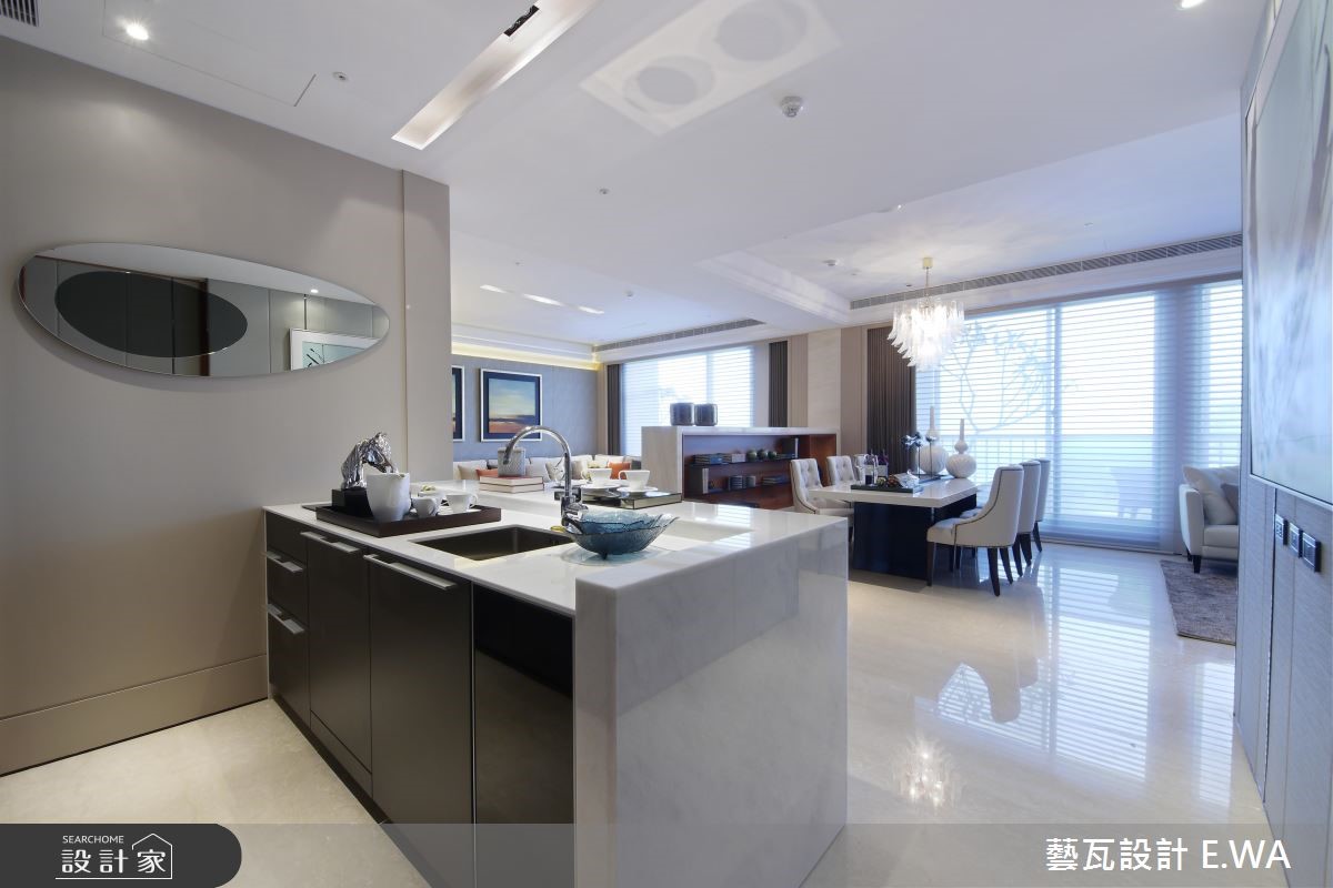 92坪新成屋(5年以下)＿現代風吧檯案例圖片＿藝瓦室內設計＿藝瓦_14之6