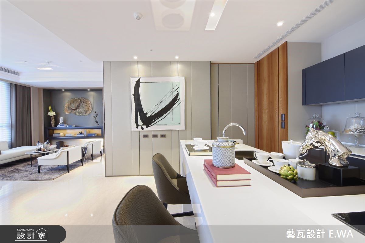 92坪新成屋(5年以下)＿現代風吧檯案例圖片＿藝瓦室內設計＿藝瓦_14之7