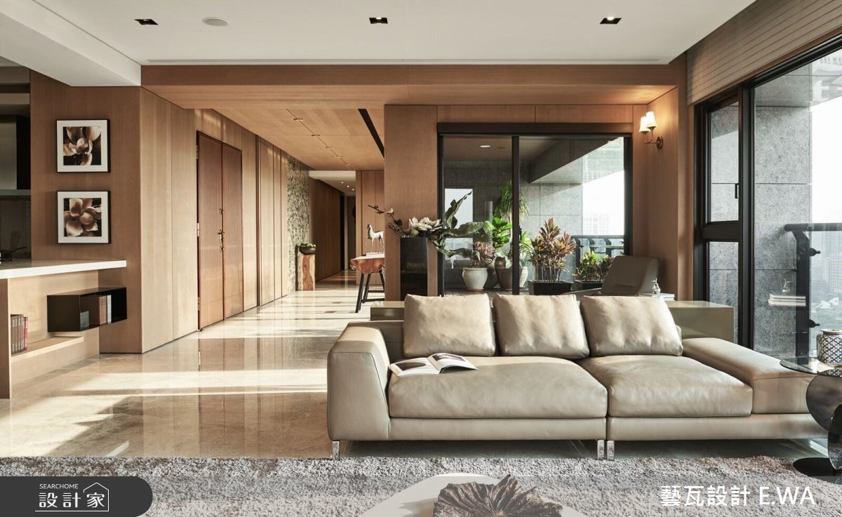 120坪新成屋(5年以下)＿奢華風客廳案例圖片＿藝瓦室內設計＿藝瓦_15之2