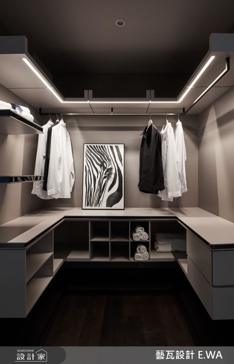 120坪新成屋(5年以下)＿奢華風更衣間案例圖片＿藝瓦室內設計＿藝瓦_15之6445