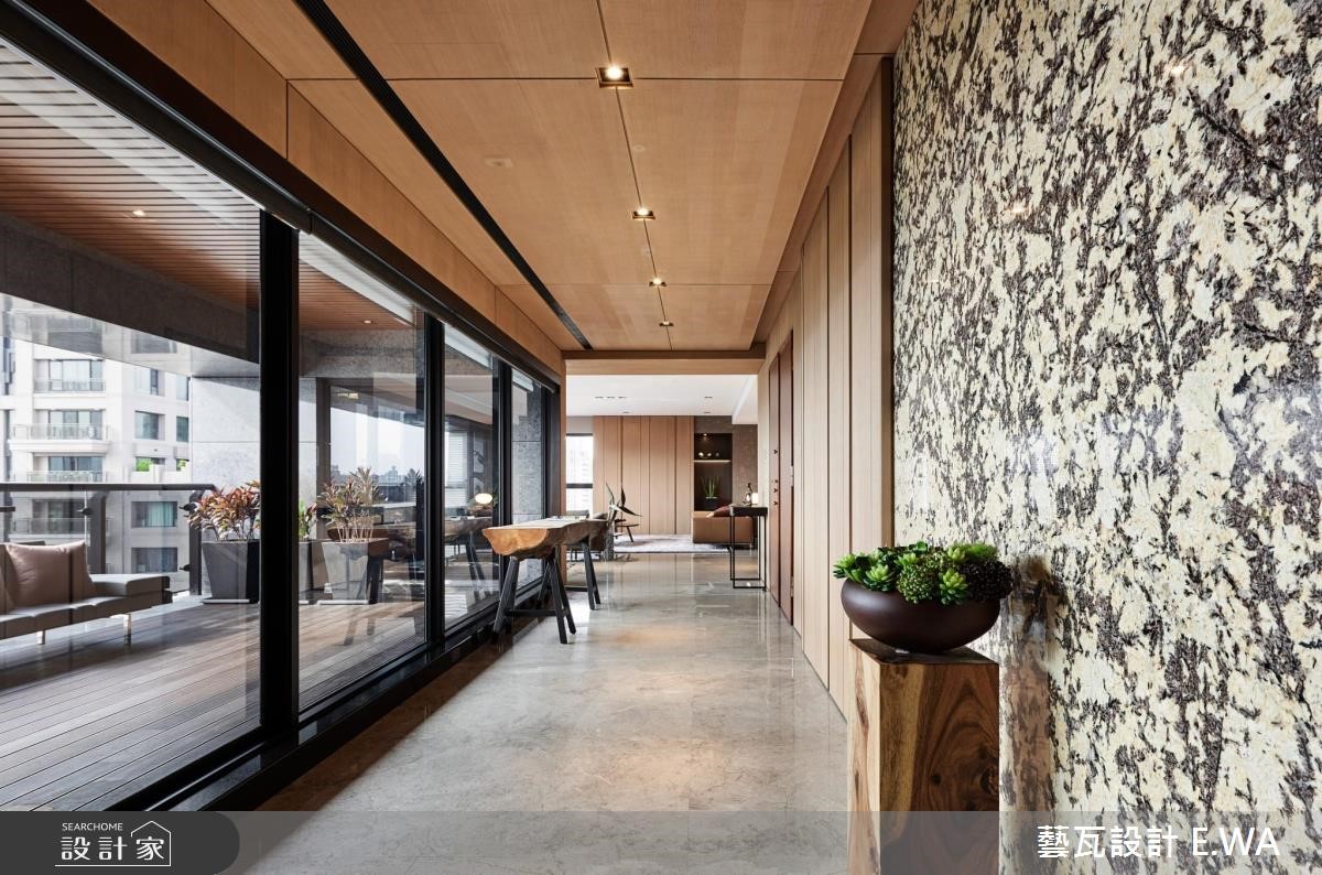 120坪新成屋(5年以下)＿奢華風走廊案例圖片＿藝瓦室內設計＿藝瓦_15之8