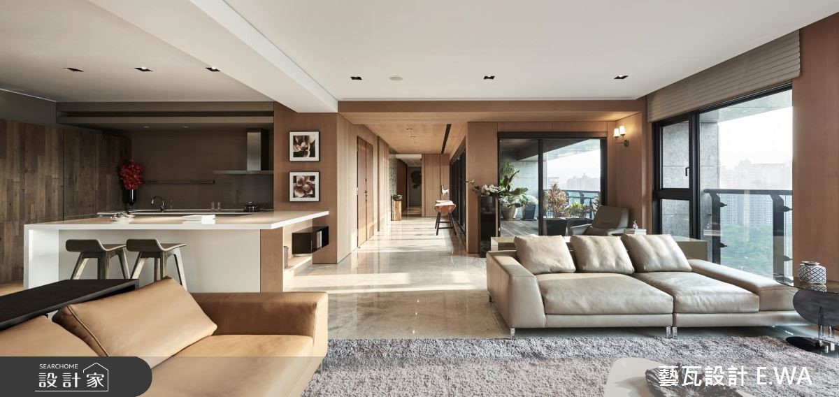 120坪新成屋(5年以下)＿奢華風客廳餐廳案例圖片＿藝瓦室內設計＿藝瓦_15之1