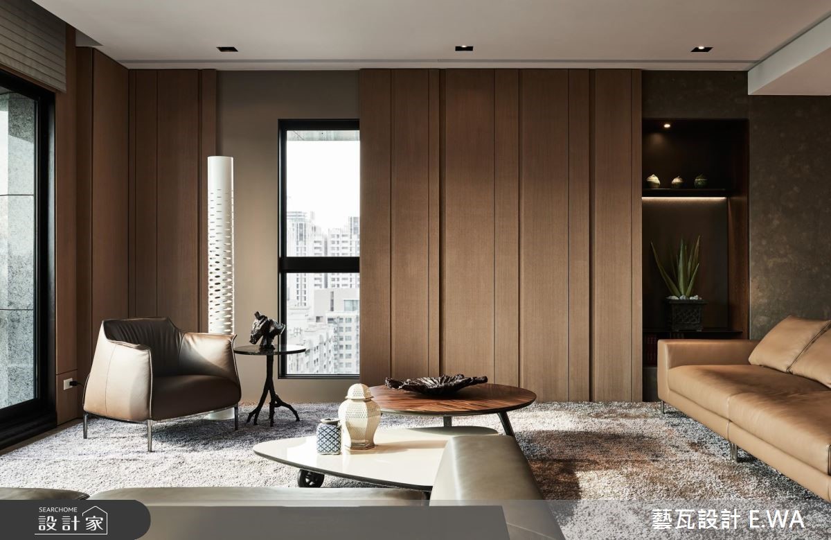 120坪新成屋(5年以下)＿奢華風客廳案例圖片＿藝瓦室內設計＿藝瓦_15之3