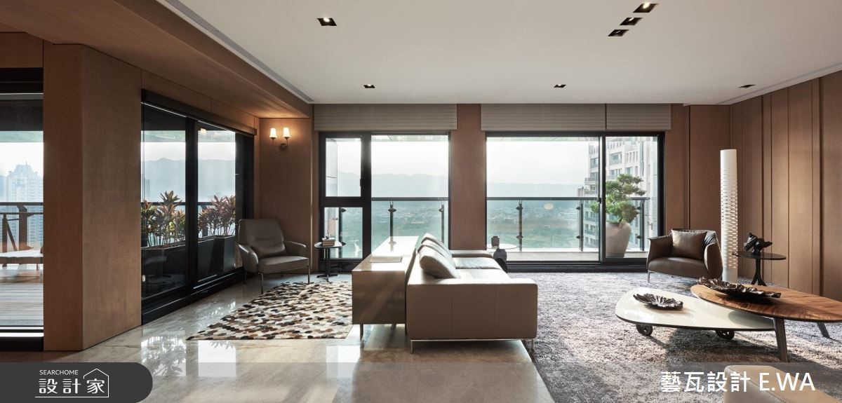 120坪新成屋(5年以下)＿奢華風客廳書房案例圖片＿藝瓦室內設計＿藝瓦_15之6