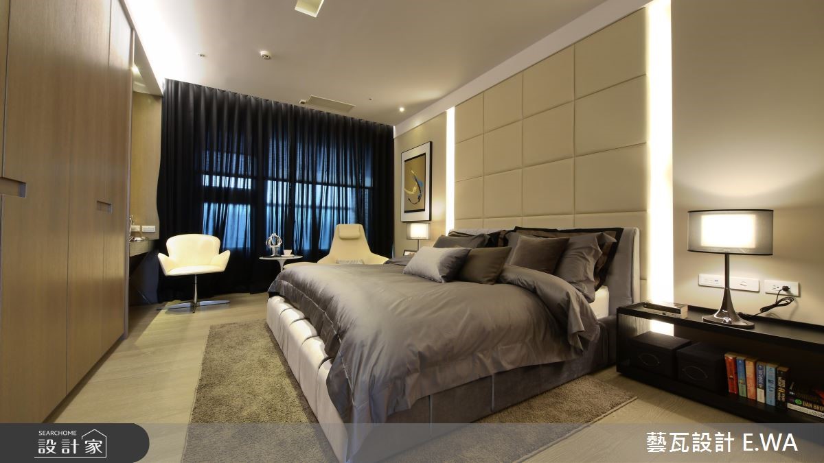 230坪新成屋(5年以下)＿混搭風臥室案例圖片＿藝瓦室內設計＿藝瓦_16之19