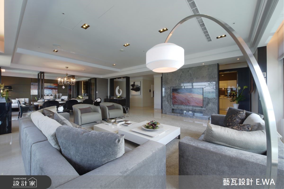230坪新成屋(5年以下)＿混搭風客廳案例圖片＿藝瓦室內設計＿藝瓦_16之6