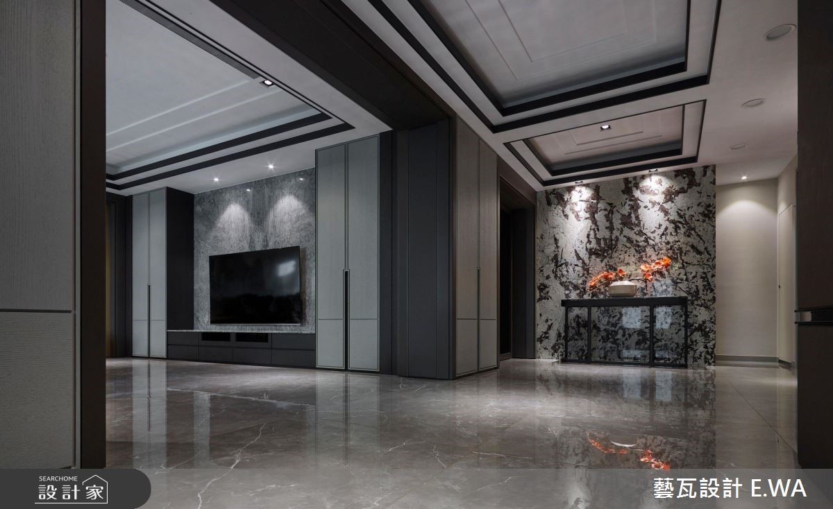 200坪老屋(16~30年)＿現代風客廳走廊案例圖片＿藝瓦室內設計＿藝瓦_18之2