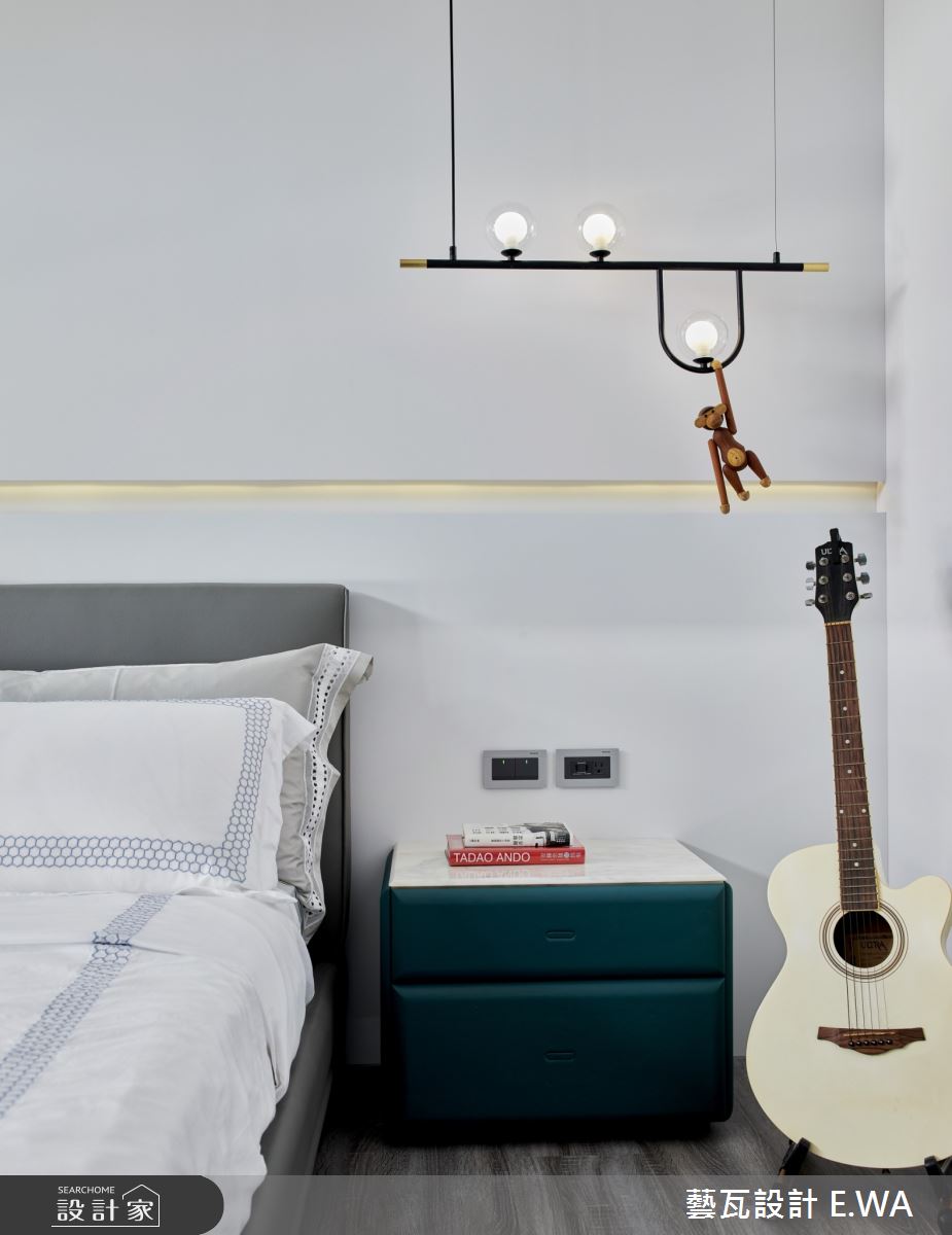 90坪新成屋(5年以下)＿現代風臥室案例圖片＿藝瓦室內設計＿藝瓦_20之19