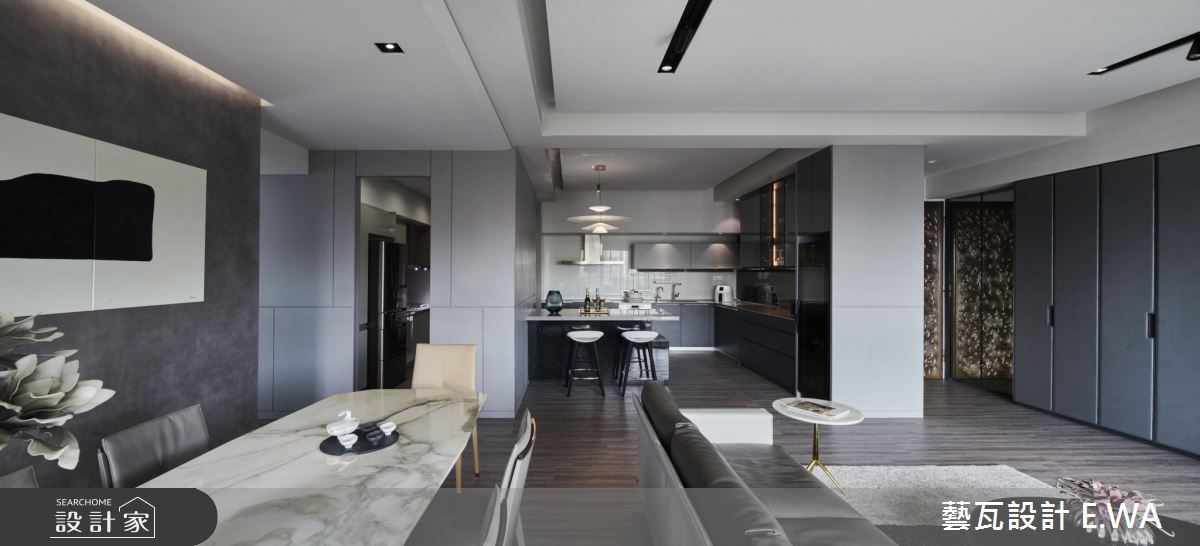 90坪新成屋(5年以下)＿現代風餐廳案例圖片＿藝瓦室內設計＿藝瓦_20之10