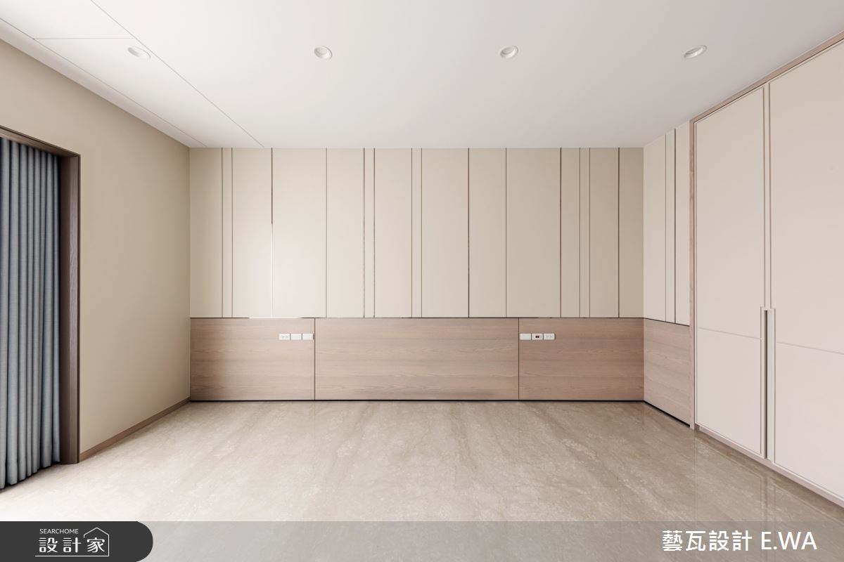 110坪新成屋(5年以下)＿簡約風臥室案例圖片＿藝瓦室內設計＿藝瓦_22之21