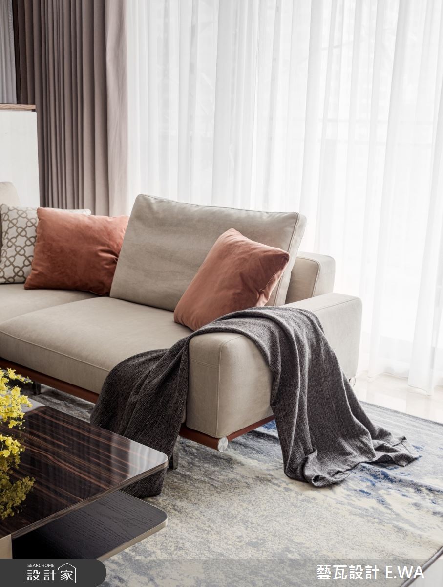 110坪新成屋(5年以下)＿簡約風客廳案例圖片＿藝瓦室內設計＿藝瓦_22之9