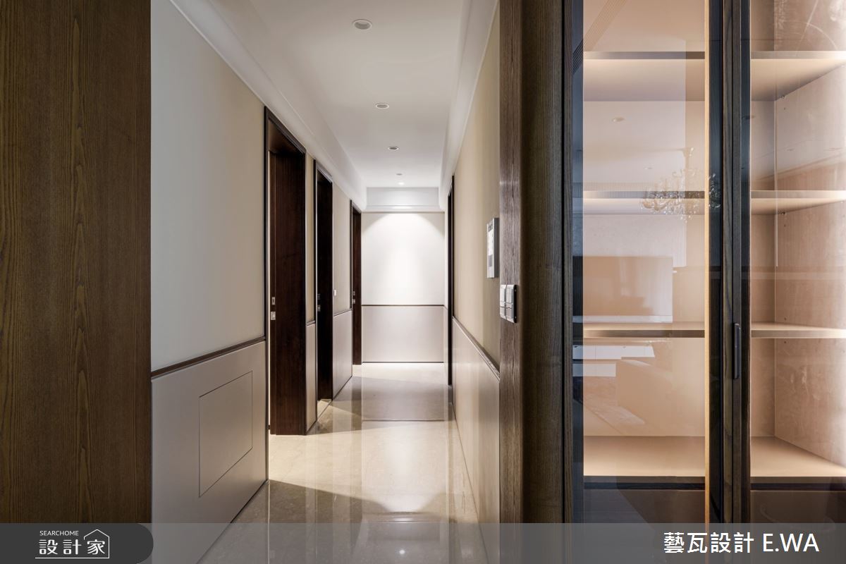 110坪新成屋(5年以下)＿簡約風走廊案例圖片＿藝瓦室內設計＿藝瓦_22之18