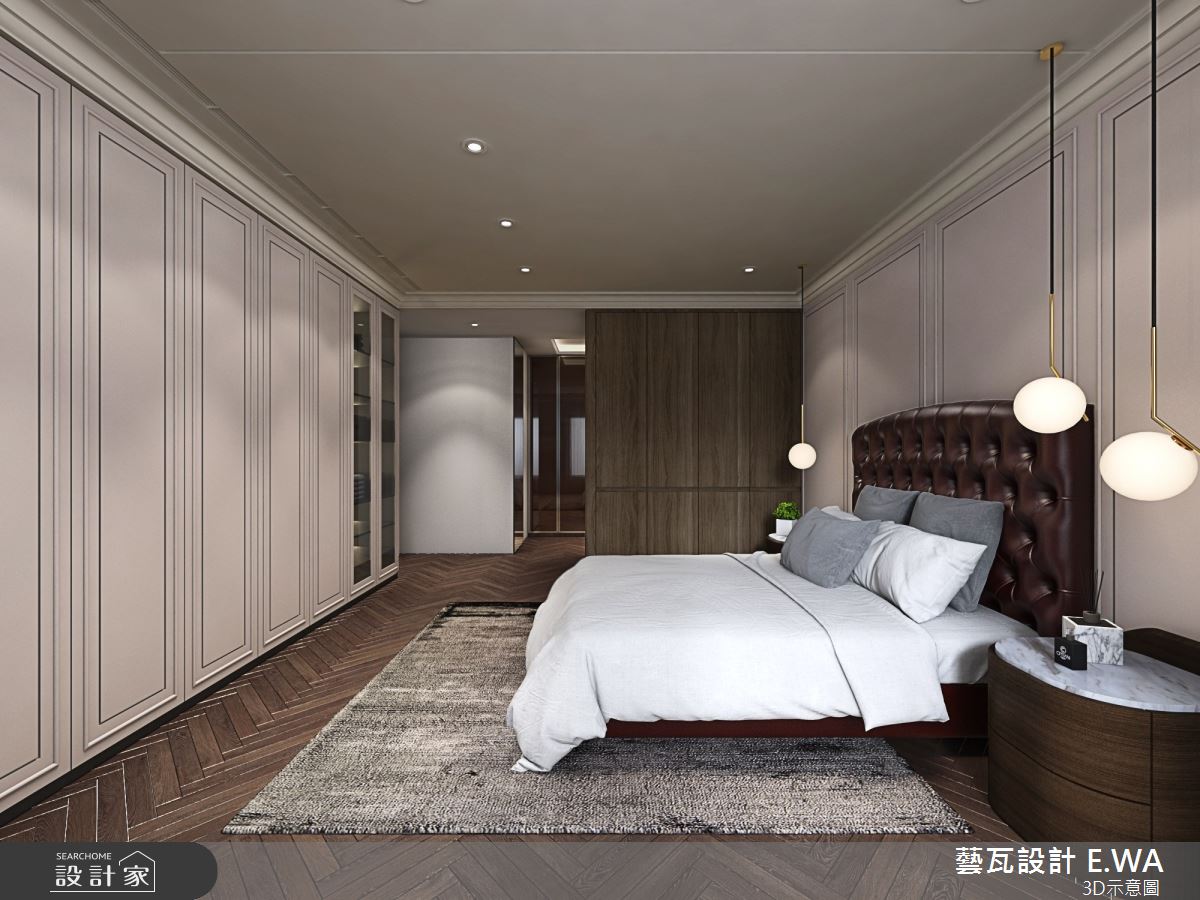 92坪新成屋(5年以下)＿現代風臥室案例圖片＿藝瓦室內設計＿藝瓦_23之6