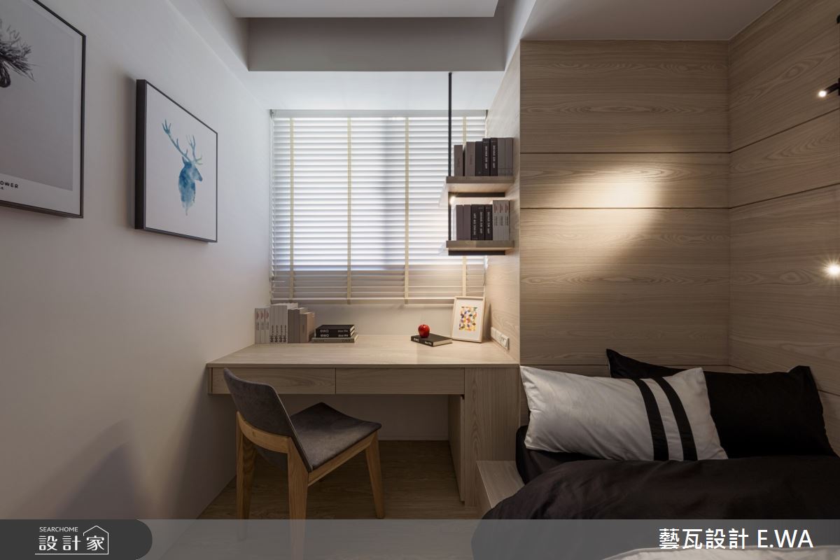 50坪新成屋(5年以下)＿日式無印風臥室案例圖片＿藝瓦室內設計＿藝瓦_24之18