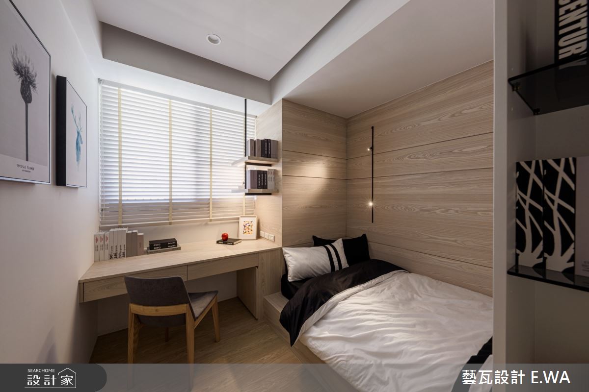 50坪新成屋(5年以下)＿日式無印風臥室案例圖片＿藝瓦室內設計＿藝瓦_24之17