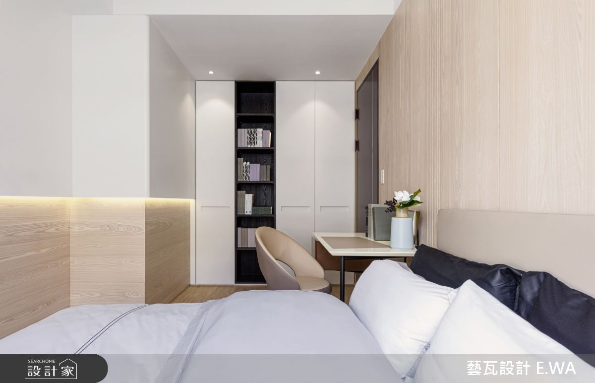 50坪新成屋(5年以下)＿日式無印風臥室案例圖片＿藝瓦室內設計＿藝瓦_24之15