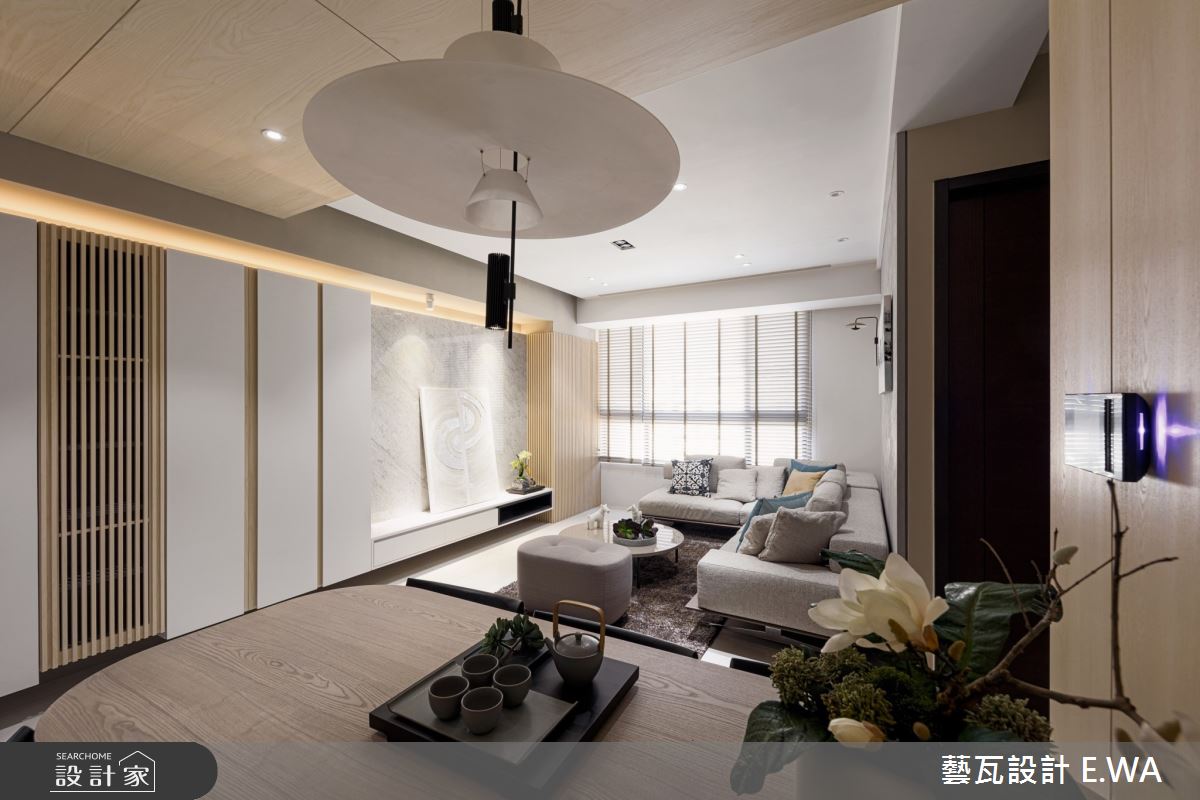 50坪新成屋(5年以下)＿日式無印風客廳案例圖片＿藝瓦室內設計＿藝瓦_24之6