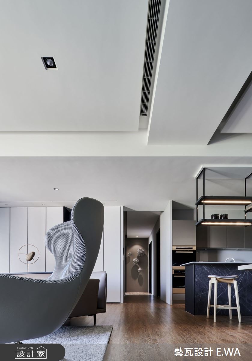 90坪新成屋(5年以下)＿現代風客廳案例圖片＿藝瓦室內設計＿藝瓦_25之8