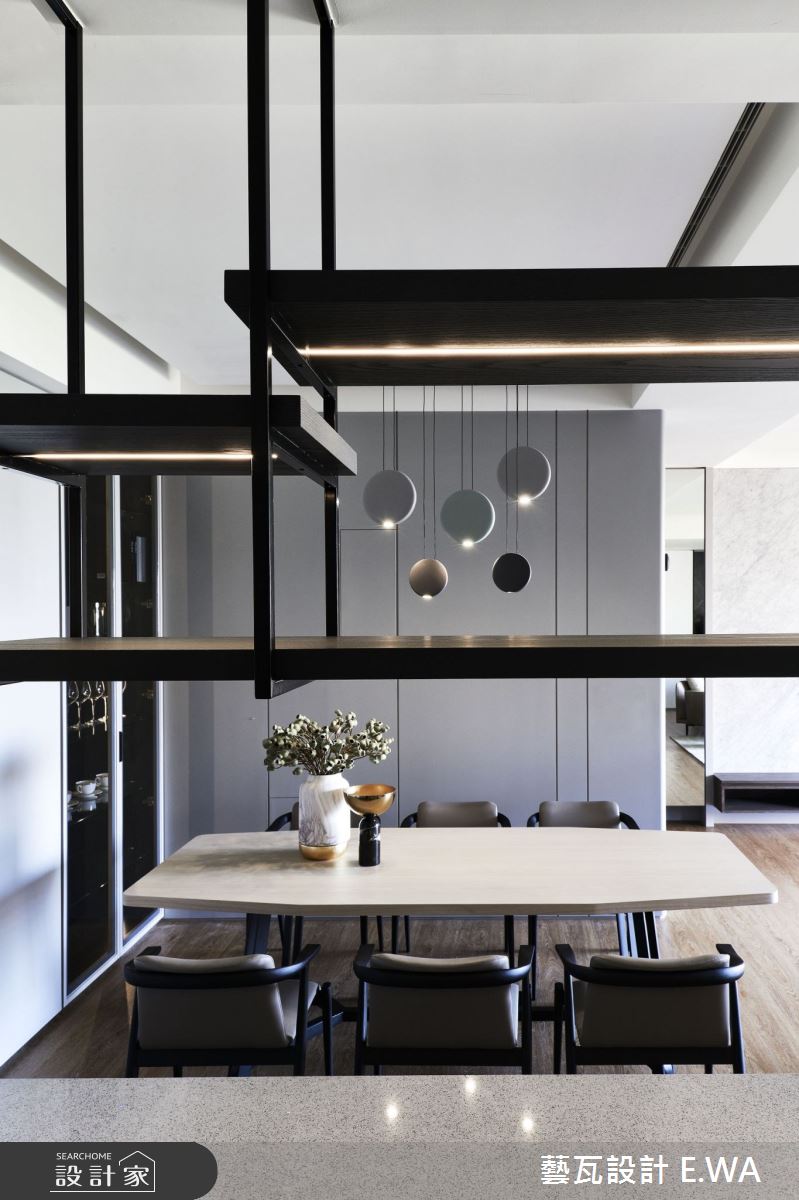90坪新成屋(5年以下)＿現代風餐廳案例圖片＿藝瓦室內設計＿藝瓦_25之9