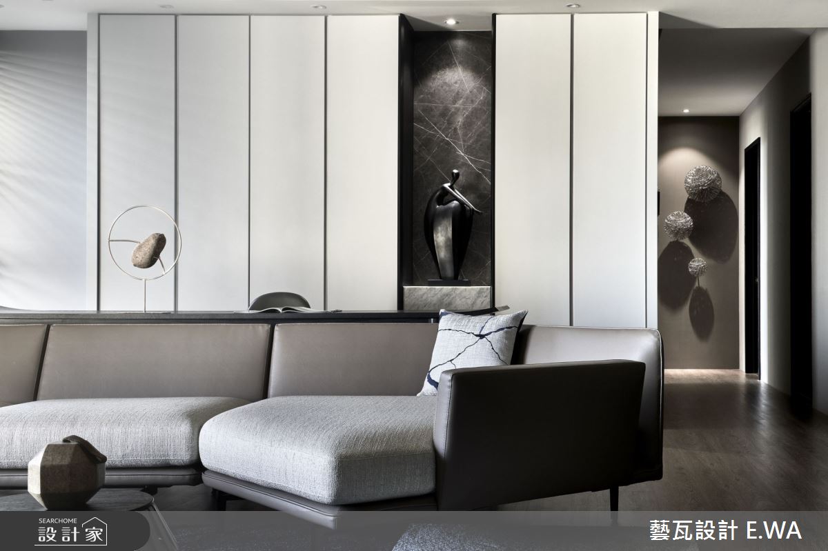 90坪新成屋(5年以下)＿現代風客廳案例圖片＿藝瓦室內設計＿藝瓦_25之7