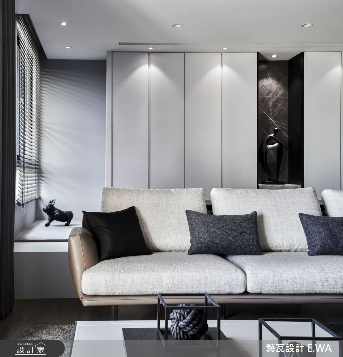 90坪新成屋(5年以下)＿現代風客廳案例圖片＿藝瓦室內設計＿藝瓦_25之6